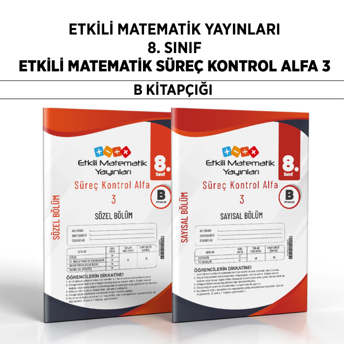 ETKİLİ MATEMATİK 08.SINIF DENEME SY/SZ 3-B - 25-26
